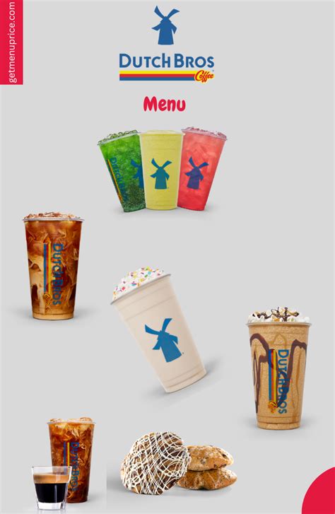 durch bros menu|dutch bros menu with pictures.